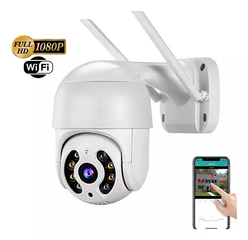 Kit 3x Câmera ip dome wi-fi Full HD externa Prova D'água + 3x Cartão | Leve 3 Pague 2 - Miniatura 5