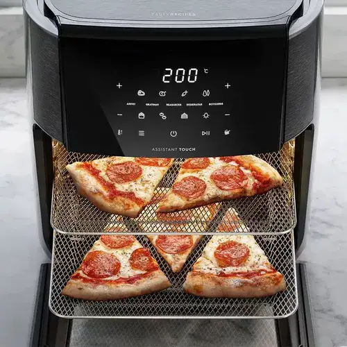 Fritadeira Elétrica Airfryer Oven Sem Óleo Electrolux 12,0L Digital Grafite 1700W EAF90 Experience - Miniatura 2