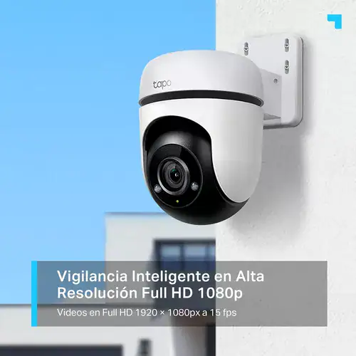 Câmera de Segurança Tapo C500 Externa 360º Com Wi-Fi 1080p Full HD TP-Link 100V/240V - Miniatura 2