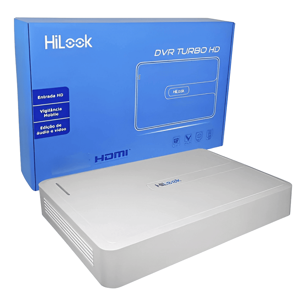 Dvr-108g-m1 Hilook 8 Canais 1080p Turbo H.265+