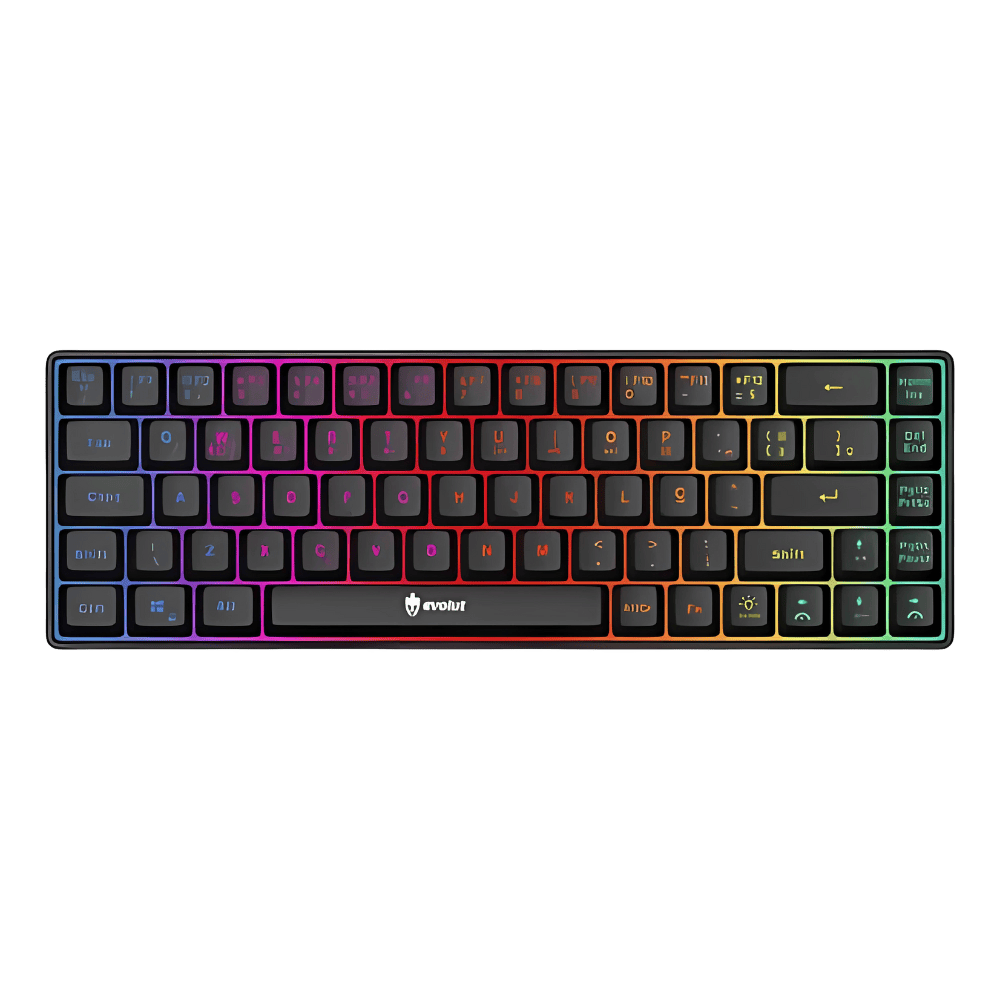 Teclado Gamer Evolut Fay Eg211 60% - Miniatura 1