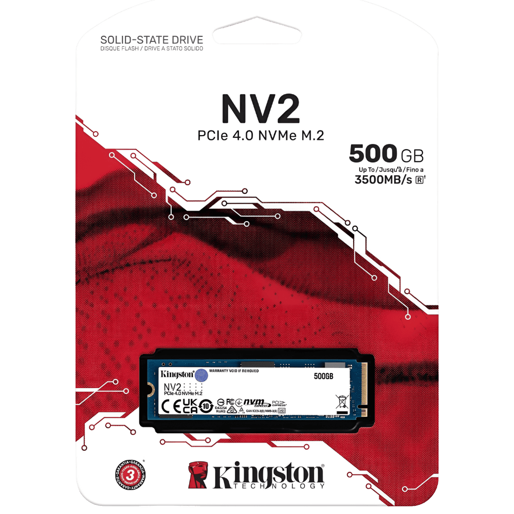 SSD Kingston NV3 500GB M2 - Miniatura 1