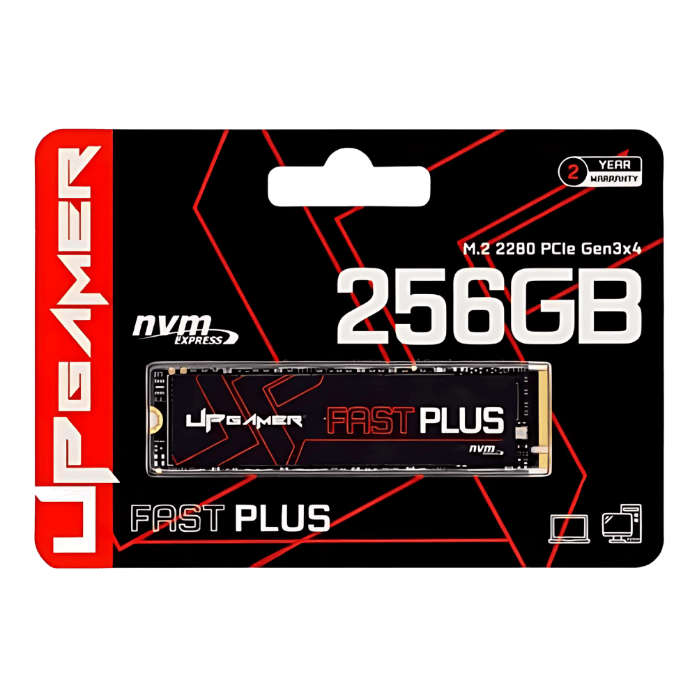 interno UP Gamer SSD UP3000 256GB preto