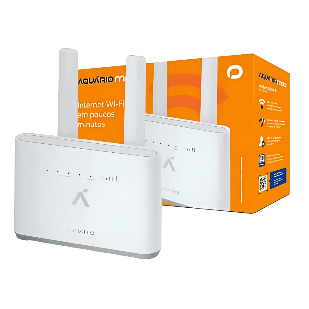 Modem Roteador Móvel Aquário Md4000sx 4g Wi-fi Cor Branco