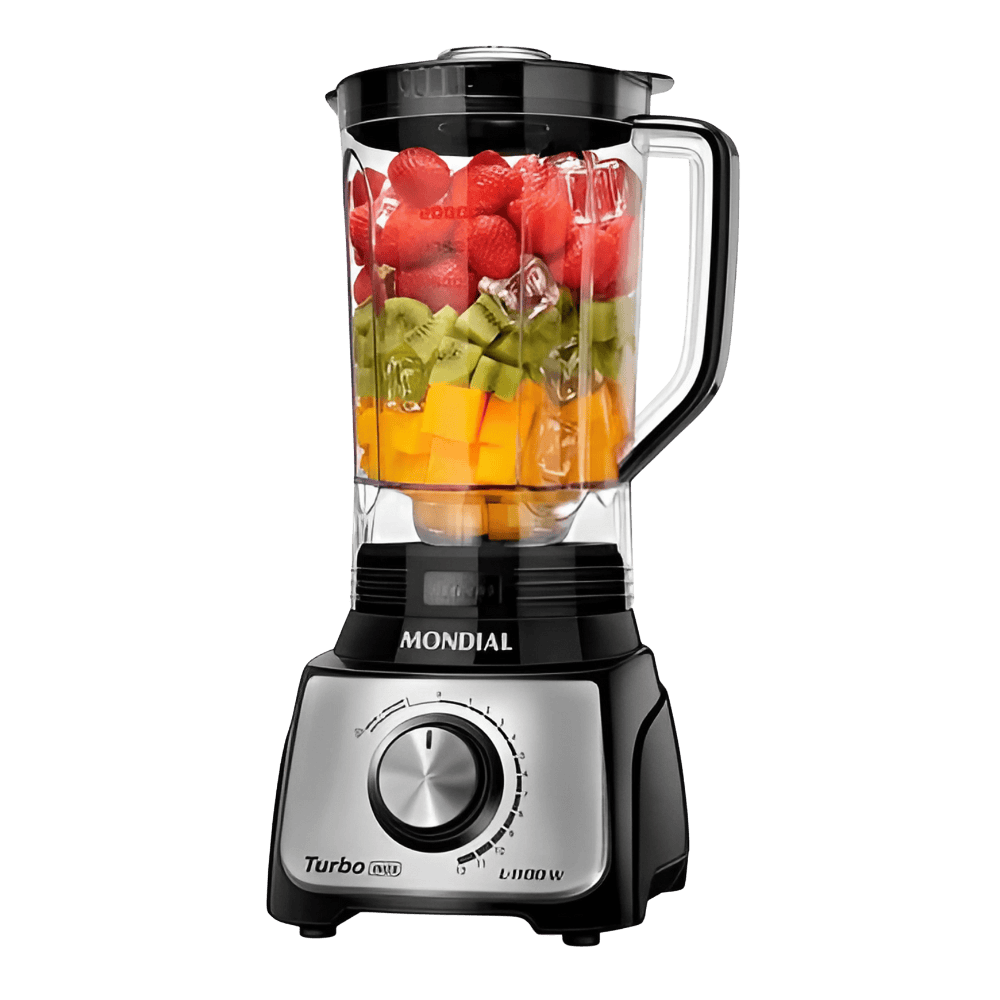Liquidificador Turbo Mondial 1100W L-1100 BI