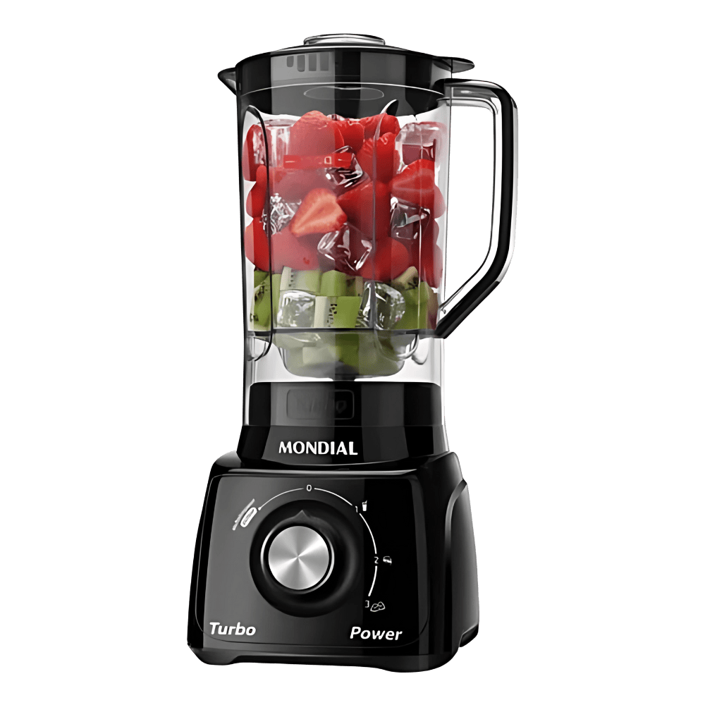 LiquidificadorTurbo Power 2,2 L Potência De 550w Cor Preto Mondial