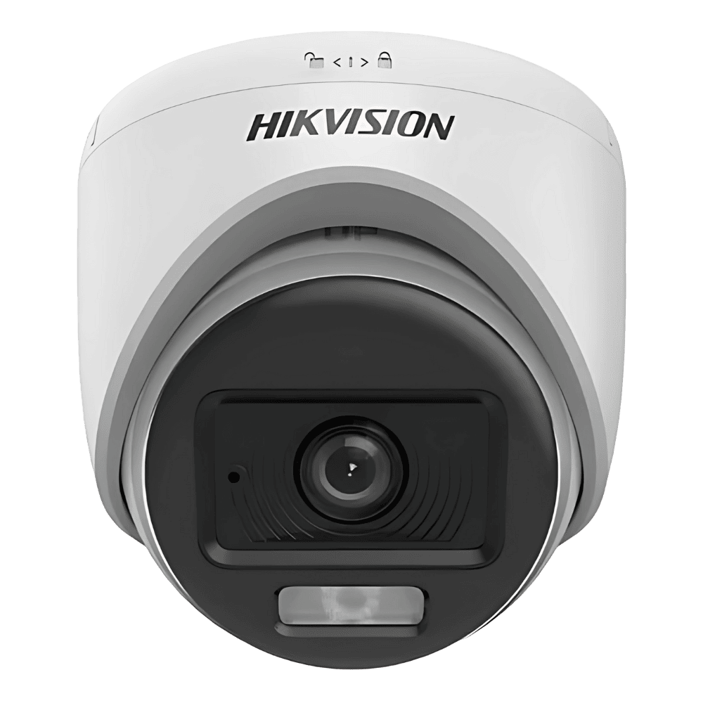 Câmera Tvi Hikvision DS-2ce70df0t-LPFS Colorvu 2mp 1080p Cor branca
