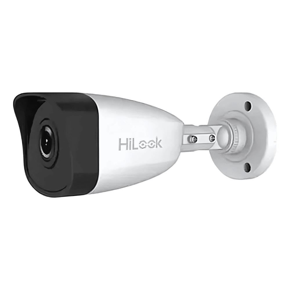 Câmera de Segurança IP Bullet Hilook IPC-B121H-L 2MP 1080p Visão Noturna 30m IP67 Poe Hikvision