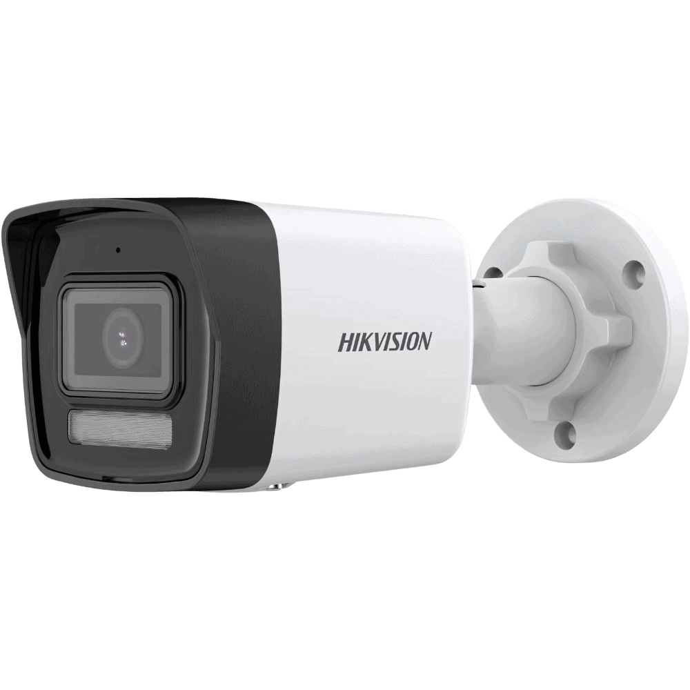 Câmera de Vídeo Seguraça Hikvision Bullet IP 1080P Smart Hydrid Light DS-2CD1023G2-LIU lente 2,8mm Branca