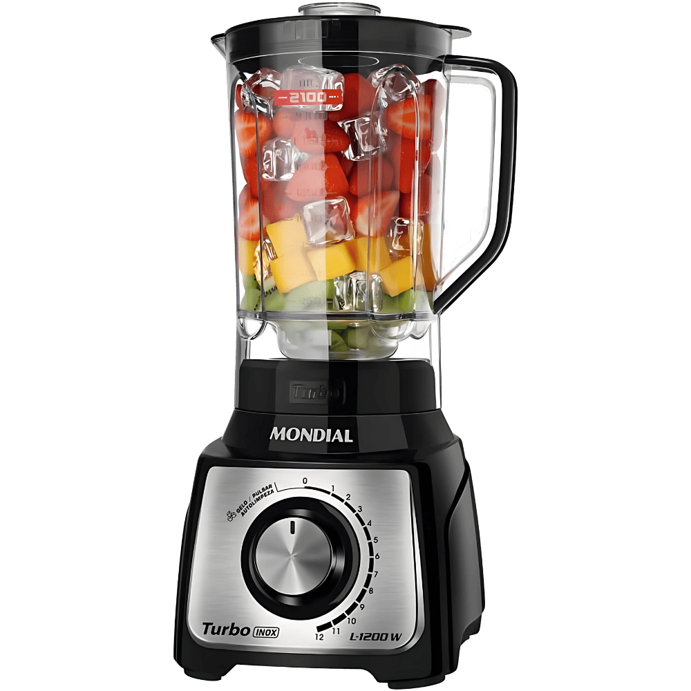 Liquidificador Turbo Mondial - 1200W