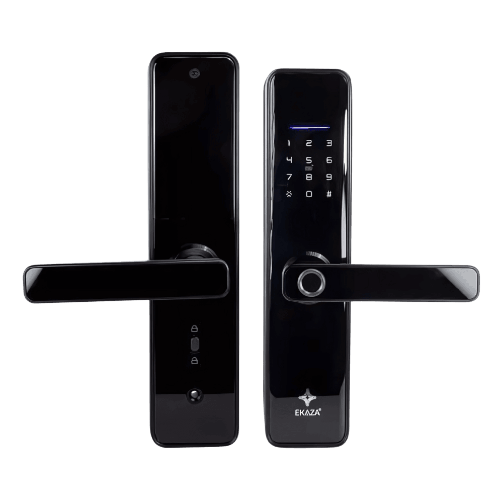Fechadura Inteligente Wi-Fi Biométrica Eletrônica Digital Touch Ekaza EKAV-T229