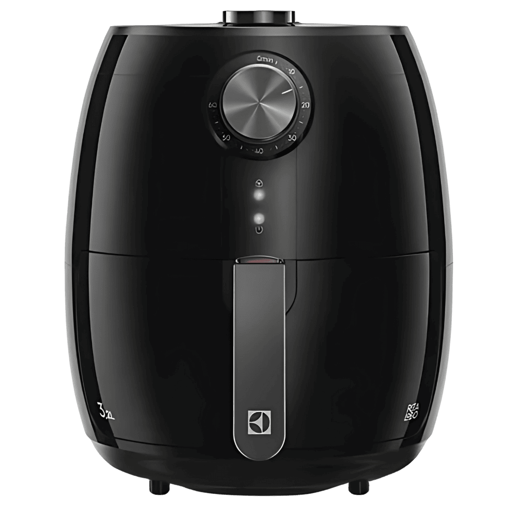 Fritadeira Elétrica Airfryer Sem Óleo Electrolux 3,2L Cesto Removível Preta Com Timer 1400W Eaf15 Efficient
