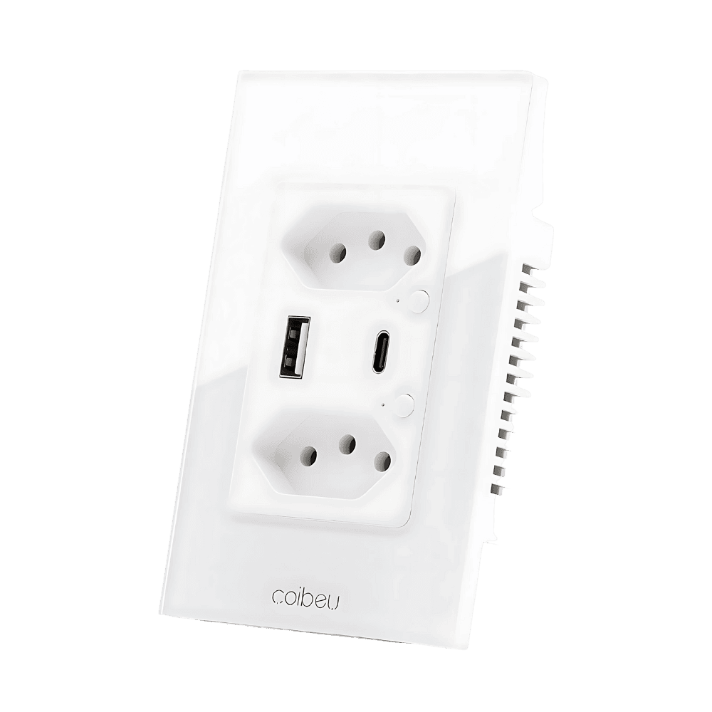 Interruptor Inteligente WiFi, Tomada Inteligente WiFi, Controle Remoto de Eletrodomésticos Por Telefones Celulares Coibeu