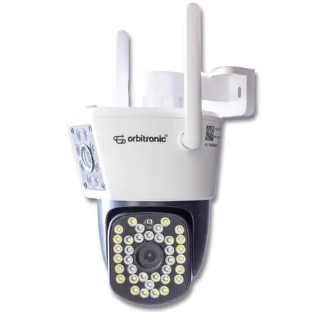 Câmera Externa Lente Dupla Segurança Ip Infravermelho Wifi Hd - IP CAMERA - Miniatura 7