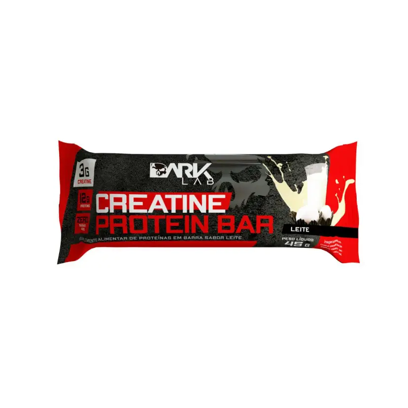Dark Lab Creatine Protein Bar 12 Un 45g - Miniatura 2