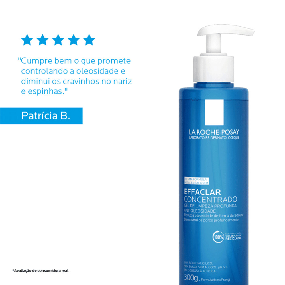 La Roche-Posay Effaclar Gel de Limpeza Concentrado - Miniatura 6