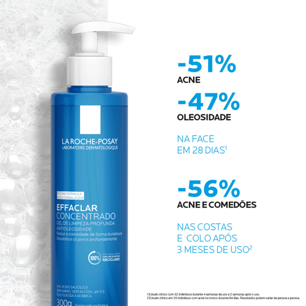 La Roche-Posay Effaclar Gel de Limpeza Concentrado - Miniatura 4
