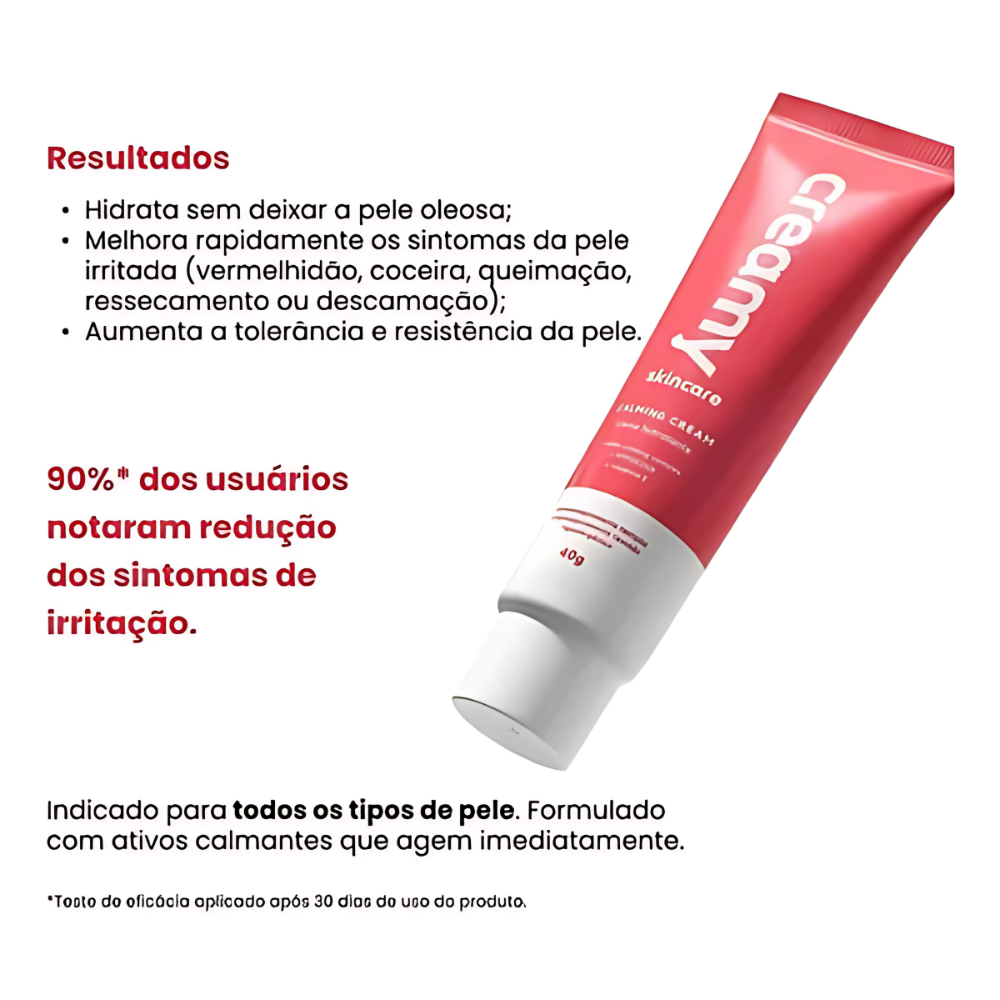 Creamy Skincare Calmante Alívio Rápido - Miniatura 4