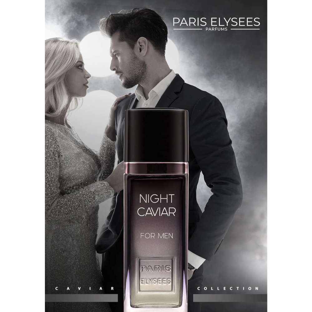 Paris Elysees Night Caviar Masculino - Miniatura 3