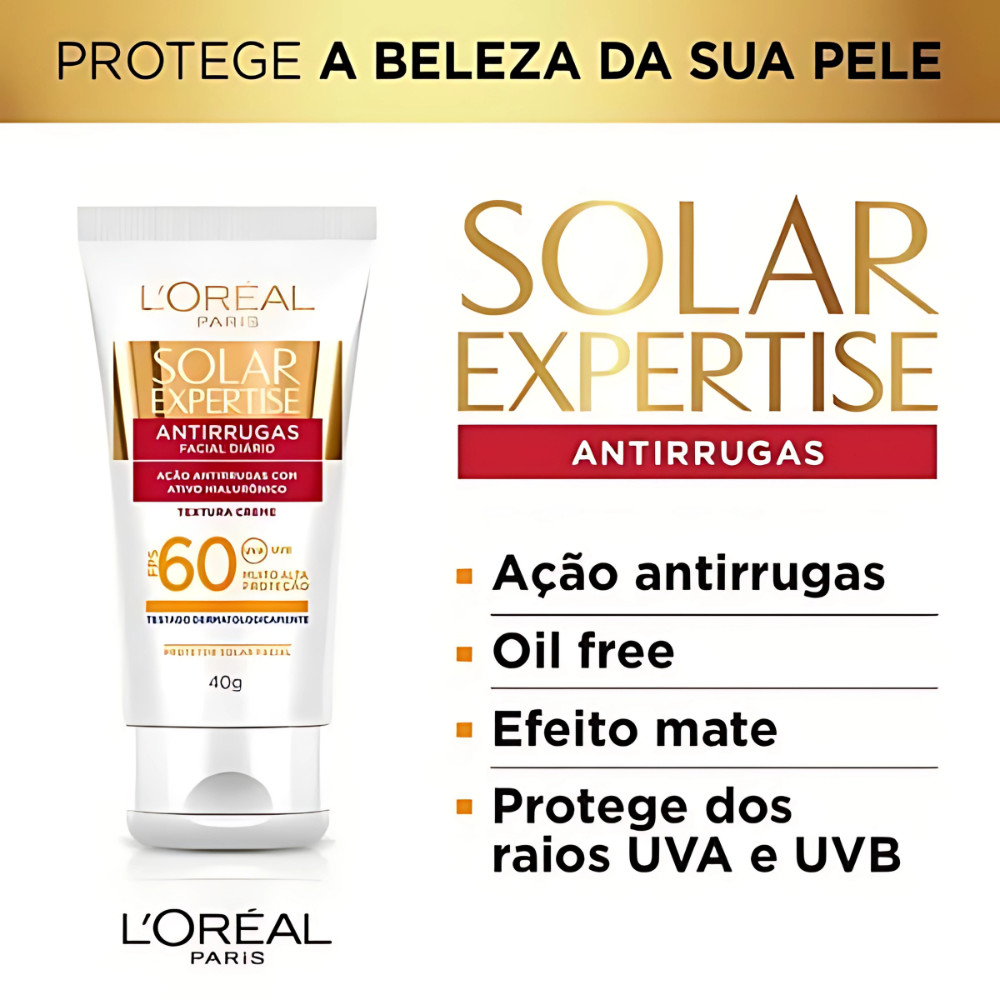 L'Oréal Paris Solar Expertise Antirrugas FPS 60 - Miniatura 2