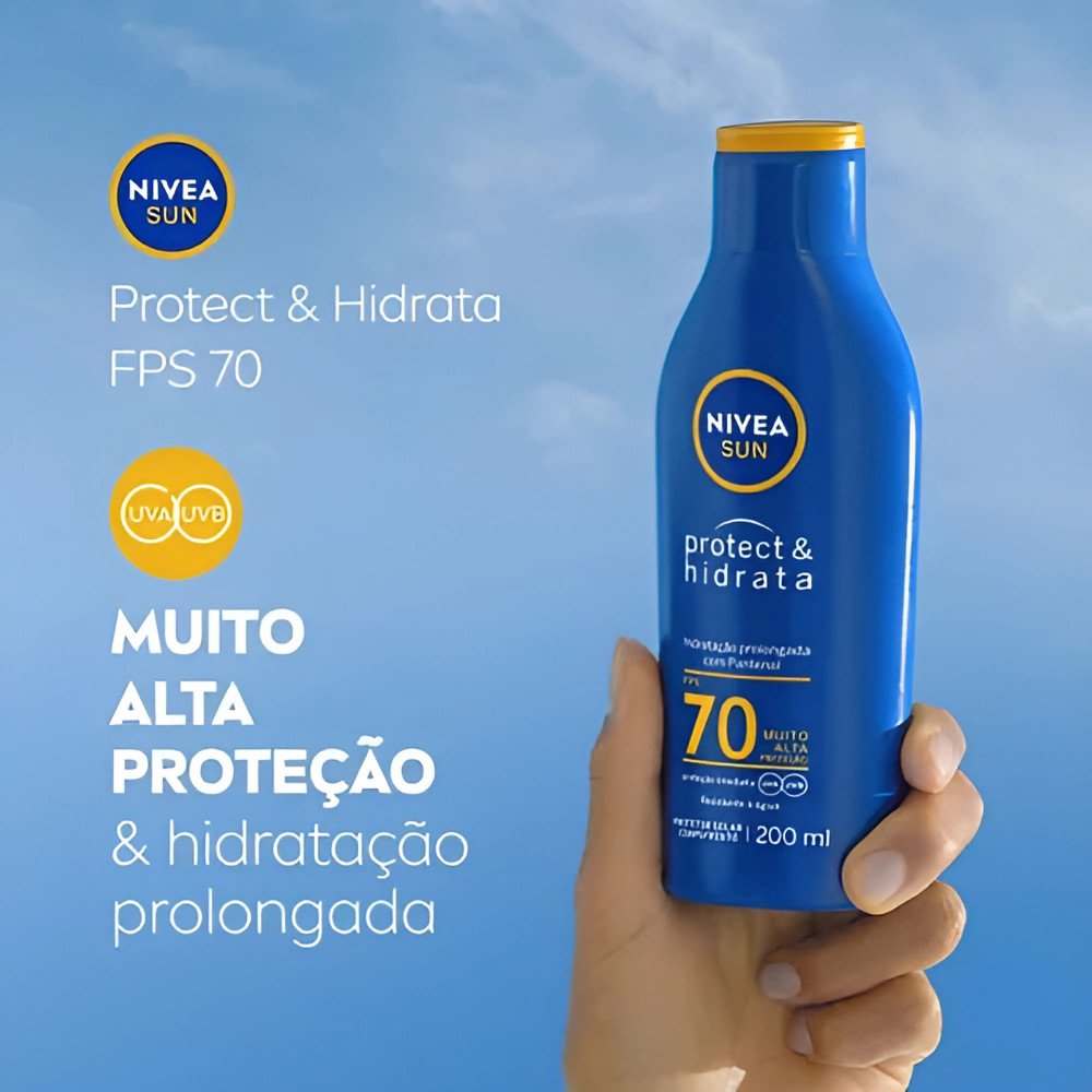 NIVEA SUN Protetor Solar FPS 70 Protect & Hidrata - Miniatura 2