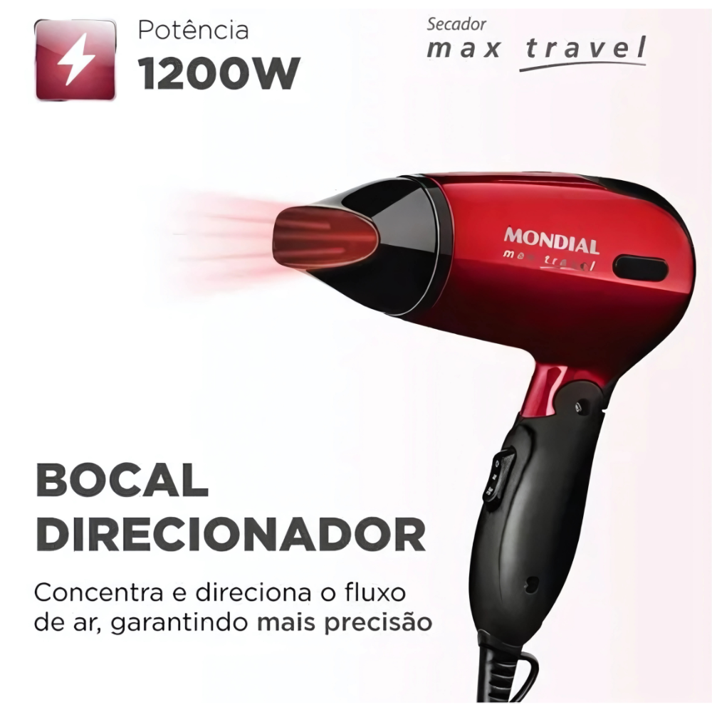 Mondial Maxis Travel 1200W Compacto - Miniatura 3