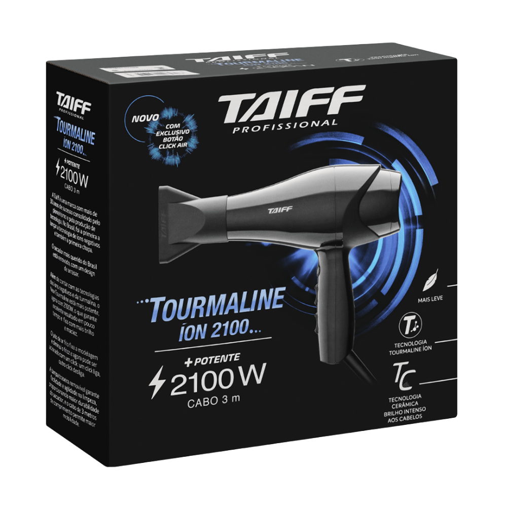 Taiff New Tourmaline Íon Pro 2100W - Miniatura 6