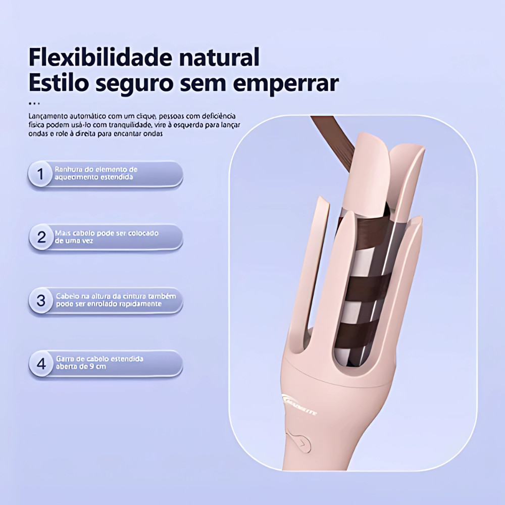 Modelador de Cachos Automático Smart - Miniatura 4