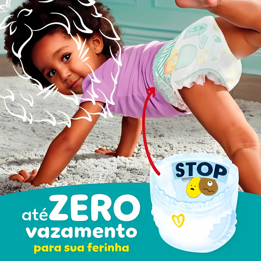 Pampers Pants Ajuste Total XG Mega - Miniatura 4