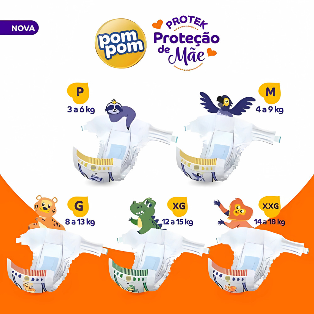 Pom Pom Derma Protek G Mega Pacote - Miniatura 4