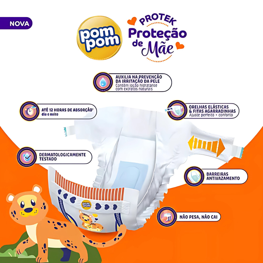 Pom Pom Derma Protek G Mega Pacote - Miniatura 3