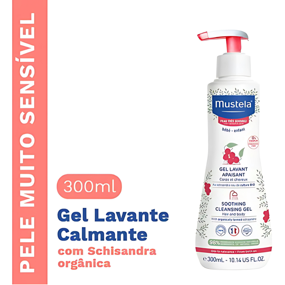 Mustela Gel Lavante Calmante Pele Sensível - Miniatura 5