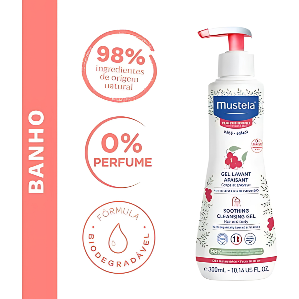 Mustela Gel Lavante Calmante Pele Sensível - Miniatura 4