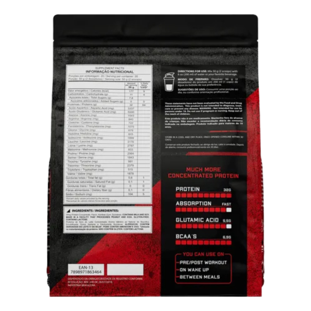 Dark Lab Whey Concentrado 1kg - Miniatura 3