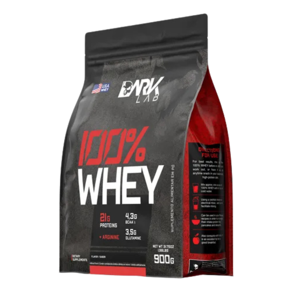 Dark Lab 100% Whey Protein Refil 900g - Miniatura 2