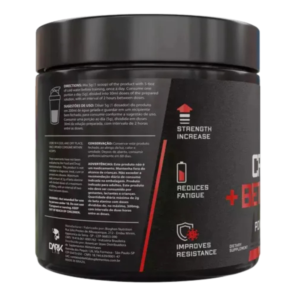 Dark Lab Creatina + Beta Alanina Performance Blend - Miniatura 3